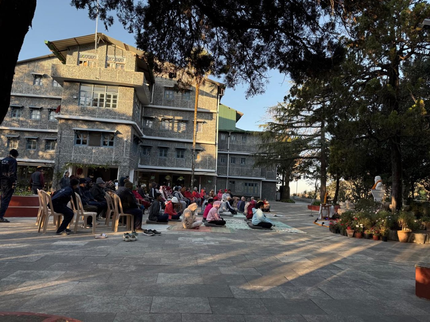 Mother's Samadhi day at Van Niwas, Nainital